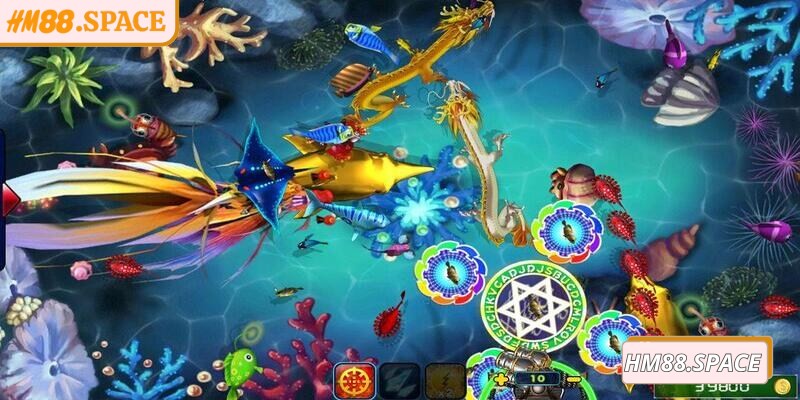 Bắt Cá Đại Thánh Hm88 mang đến không gian chơi độc đáo, cuốn hút